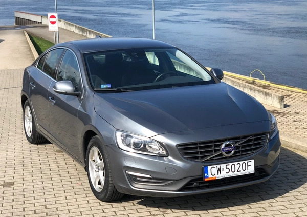 Volvo S60 cena 64900 przebieg: 179000, rok produkcji 2017 z Włocławek małe 704